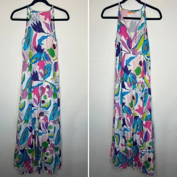 Oliphant Multicolor Maxi Dress - Picture 2 of 6